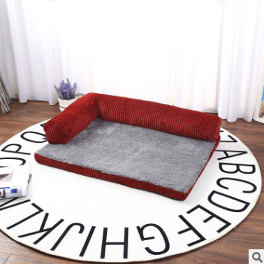 Pet Corner Corduroy Caddy Open Lounge Bed