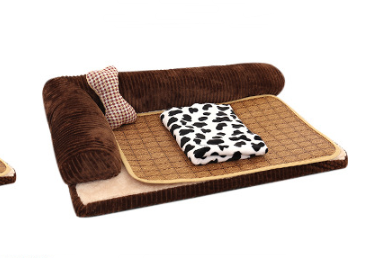 Pet Corner Corduroy Caddy Open Lounge Bed