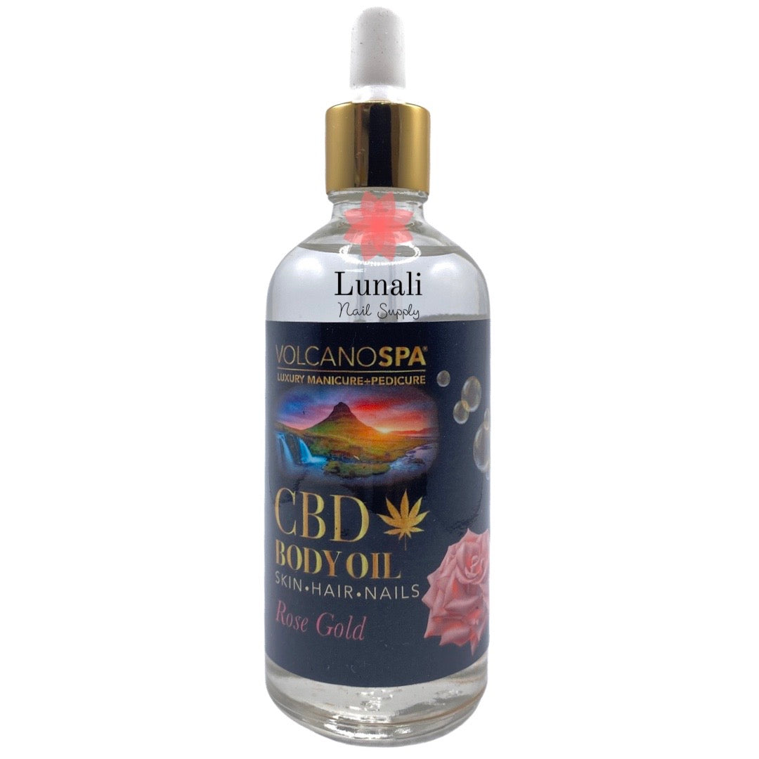 Natural Massage Oil for Skin, Hair , Nail - Rose Gold 4oz