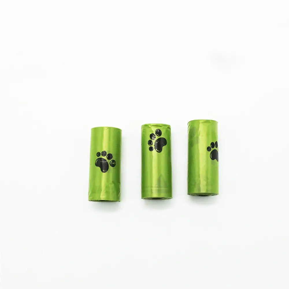 Pet Waste Roll Green 3 Rolls