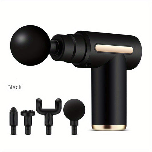 Mini Massage Gun Fasciometer Muscle Relaxation Vibrator Gun Rod Massage Fitness Equipment Neck Membrane Grab