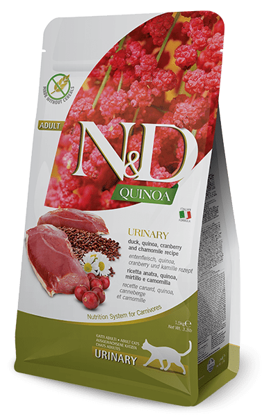 Farmina N&D Quinoa Functional Feline Urinary Duck Dry Cat Food