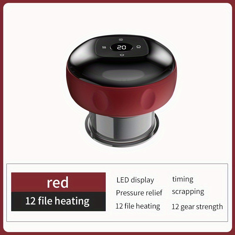 Electric Cupping Instrument: Negative Pressure Suction, Sliding, Dredging Meridians & Beauty Dehumidifier