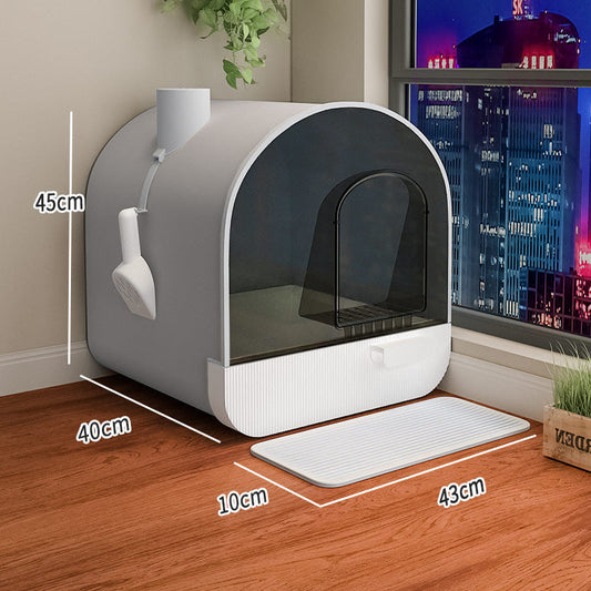 Cat Litter Box Closed