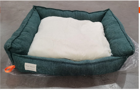 Fashionable Plush House Pet Dog Cat Bed