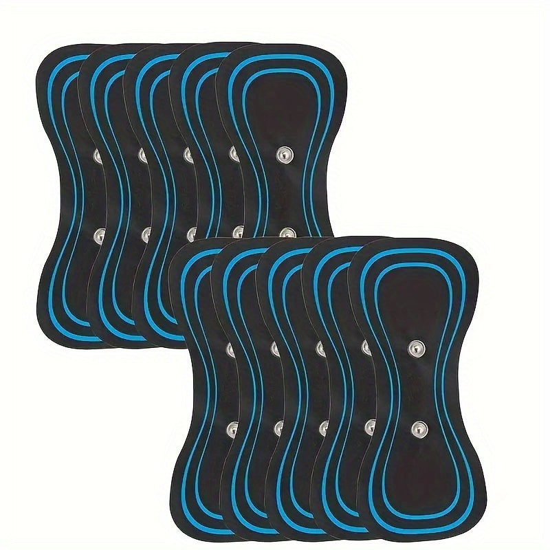 Relieve Neck Pain Instantly with Rechargeable Massager & EMS Cervical Vertebra Patch - Dropshipping Available!