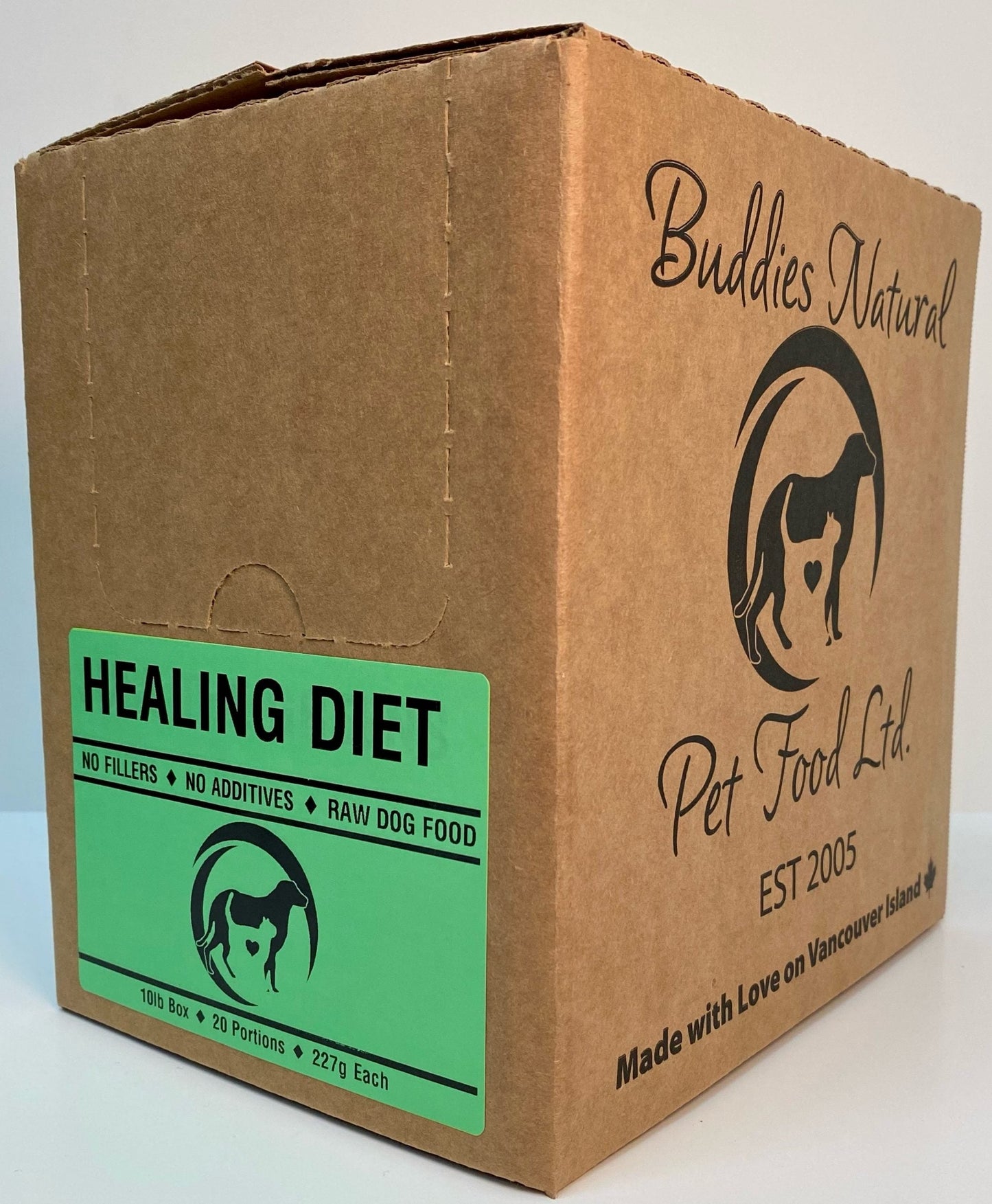 Buddies Dog/Cat Butcher Block  Vacuum Sealed