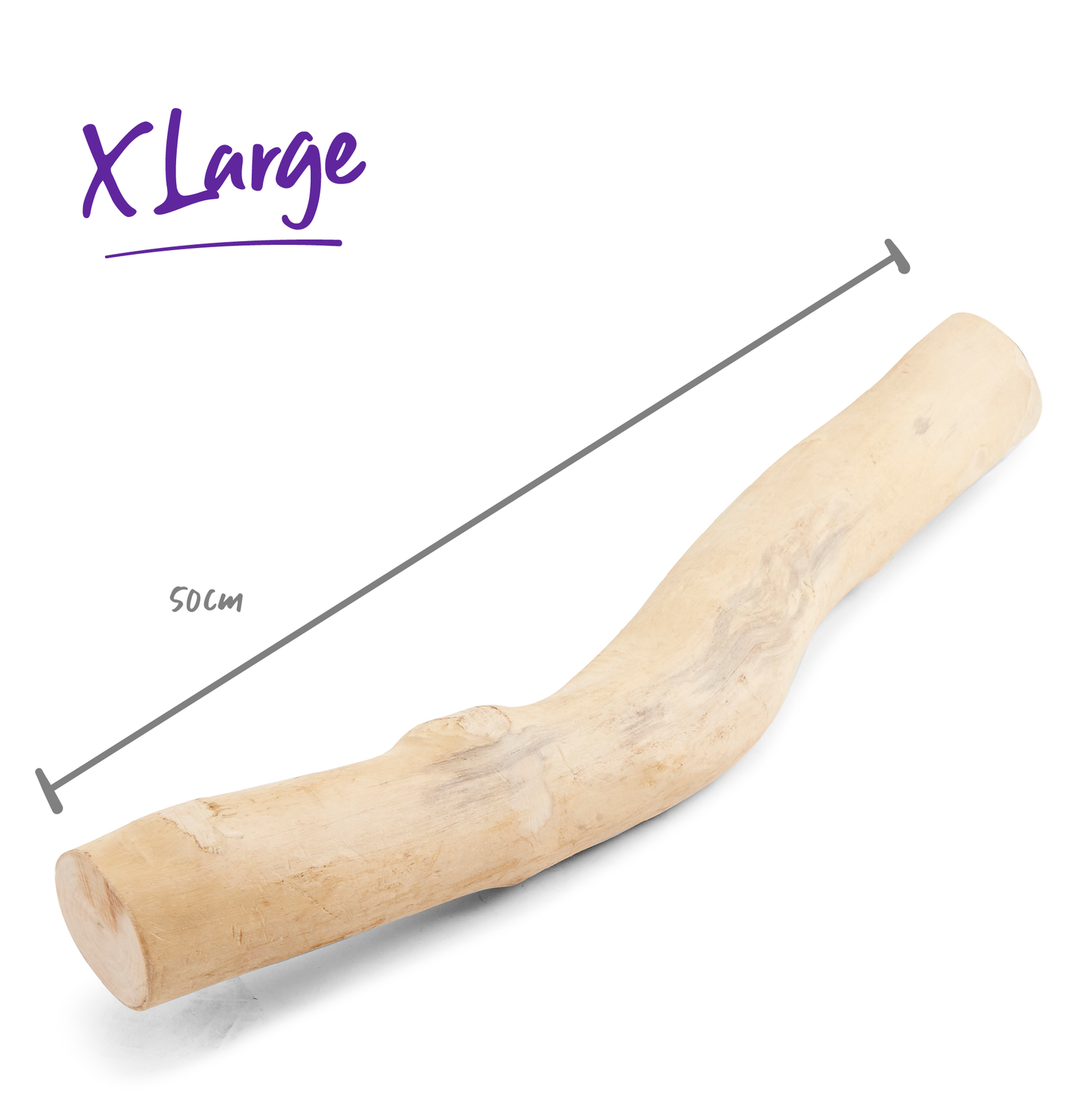 Natural Straight Perch - Kazoo Pet Co