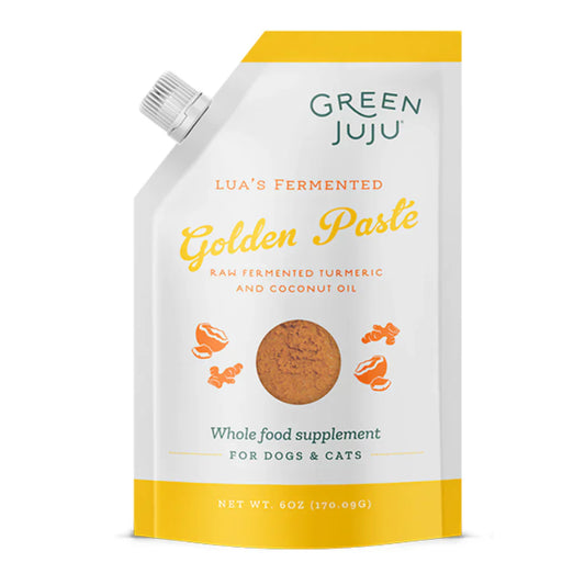 Green Juju - Lua's Golden Paste -  Raw Fermented Turmeric and Coconut (FROZEN)