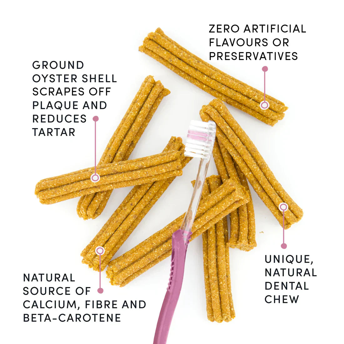 Crumps Naturals - Plaque Busters Orignal Dental Chew