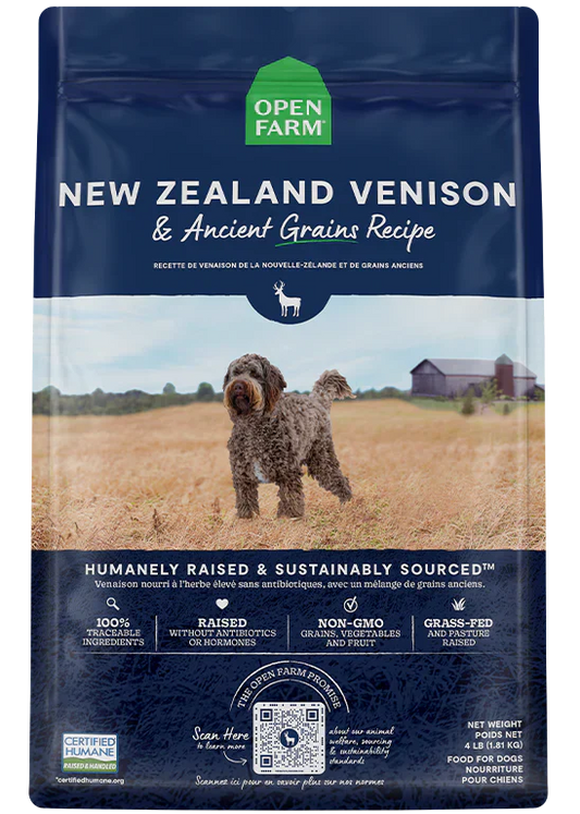 Open Farm - Ancient Grains Venison