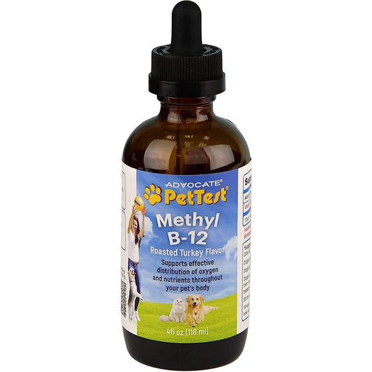 PetTest Methyl B-12 for Diabetic Dogs & Cats 4 fl oz
