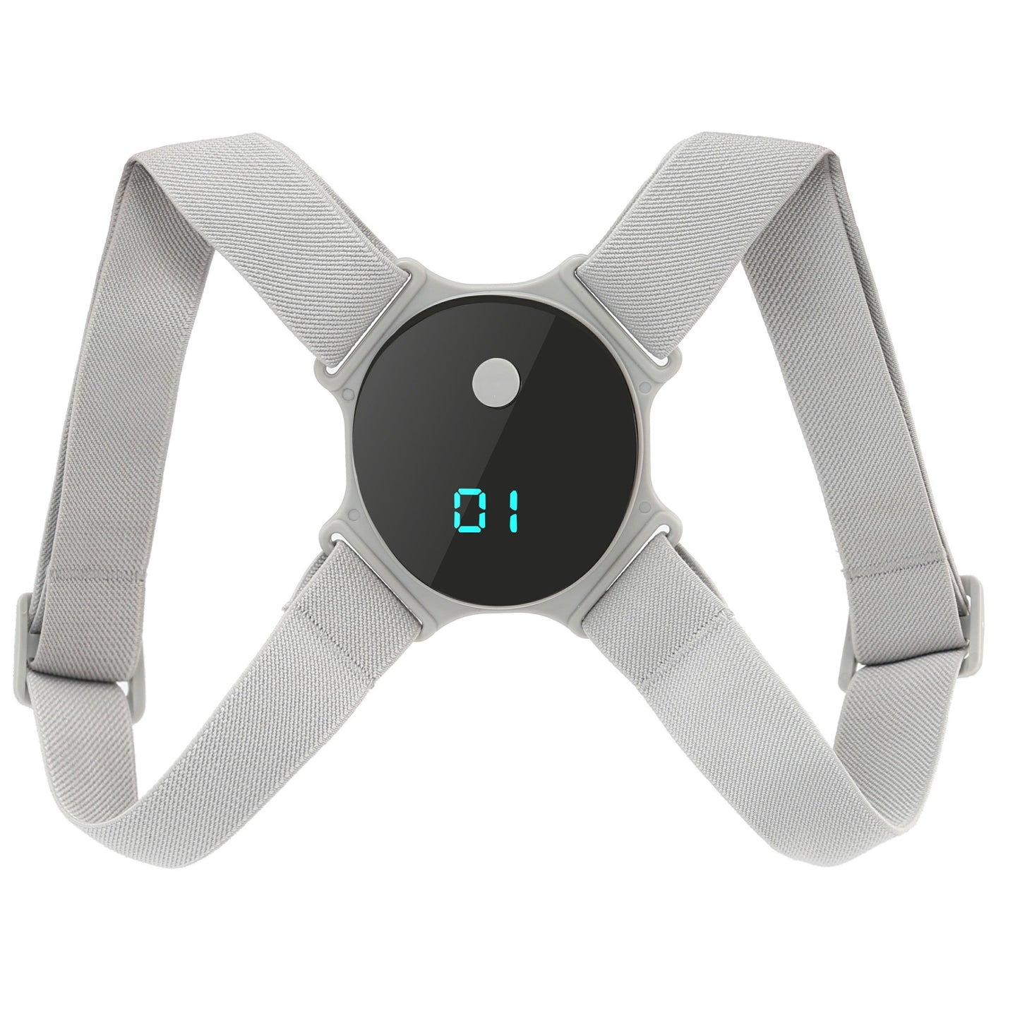 Smart Posture Corrector: Adjustable Length Back Support with Clavicle Spine Shoulder Correction