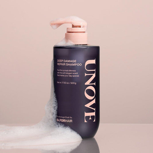 [NEW] UNOVE Deep Damage Repair Shampoo 500g (protein ampoule shampoo)