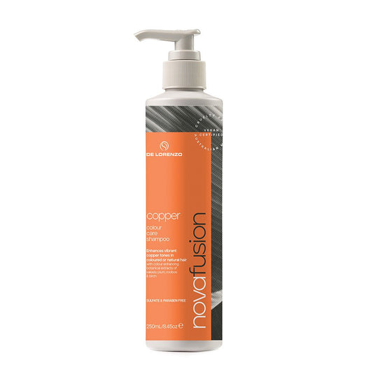 De Lorenzo Novafusion Colour Care Shampoo Copper 250ml