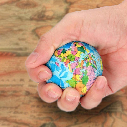 Globe Squeeze Ball. Shop Manual Massage Tools on Mounteen. Worldwide shipping available.