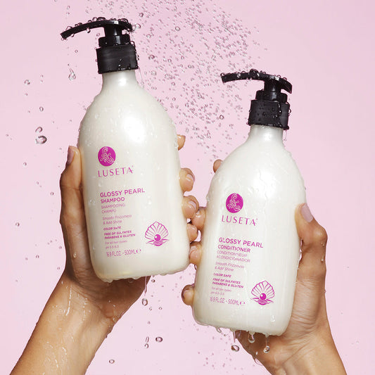 Glossy Pearl Bundle Shampoo & Conditioner Set Luseta Beauty 2 x 16.9oz