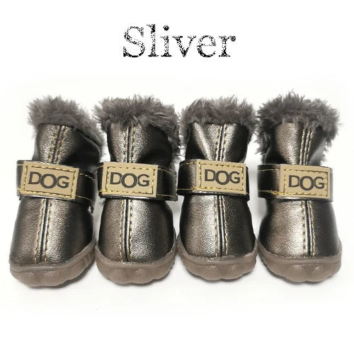 PETASIA Pet Dog Shoes Sliver XL (5)