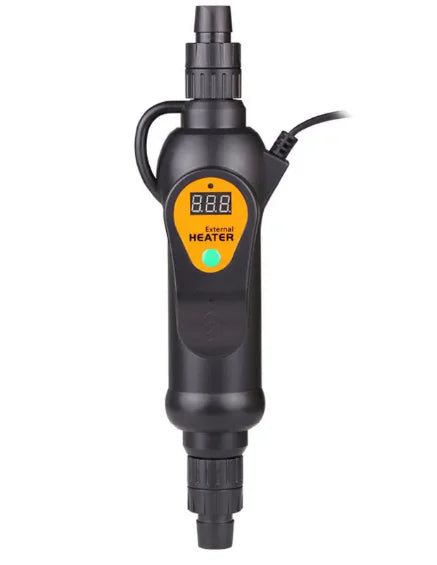Adjustable Temperature External Heater for Fish Tanks Black 500W 220v EU Adapter Plug